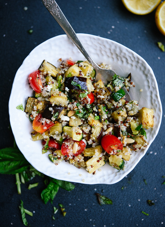 Mediterranean quinoa salad recipe