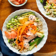 Veggie Sushi Bowls Image