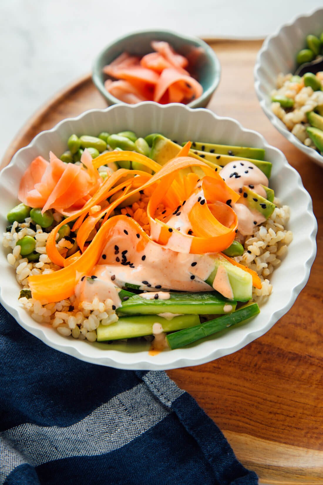 veggie sushi bowl recipe