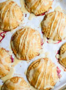 Raspberry hand pies - cookieandkate.com