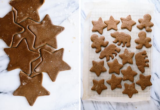 gingerbread cookie shapes