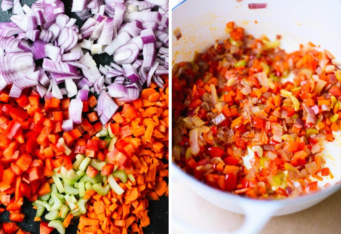 how to make vegetarian chili