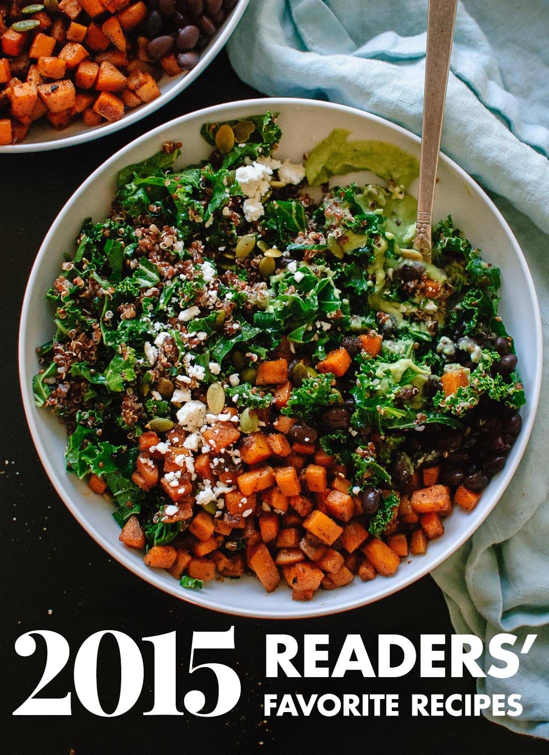 Top 10 favorite vegetarian recipes from 2015! cookieandkate.com