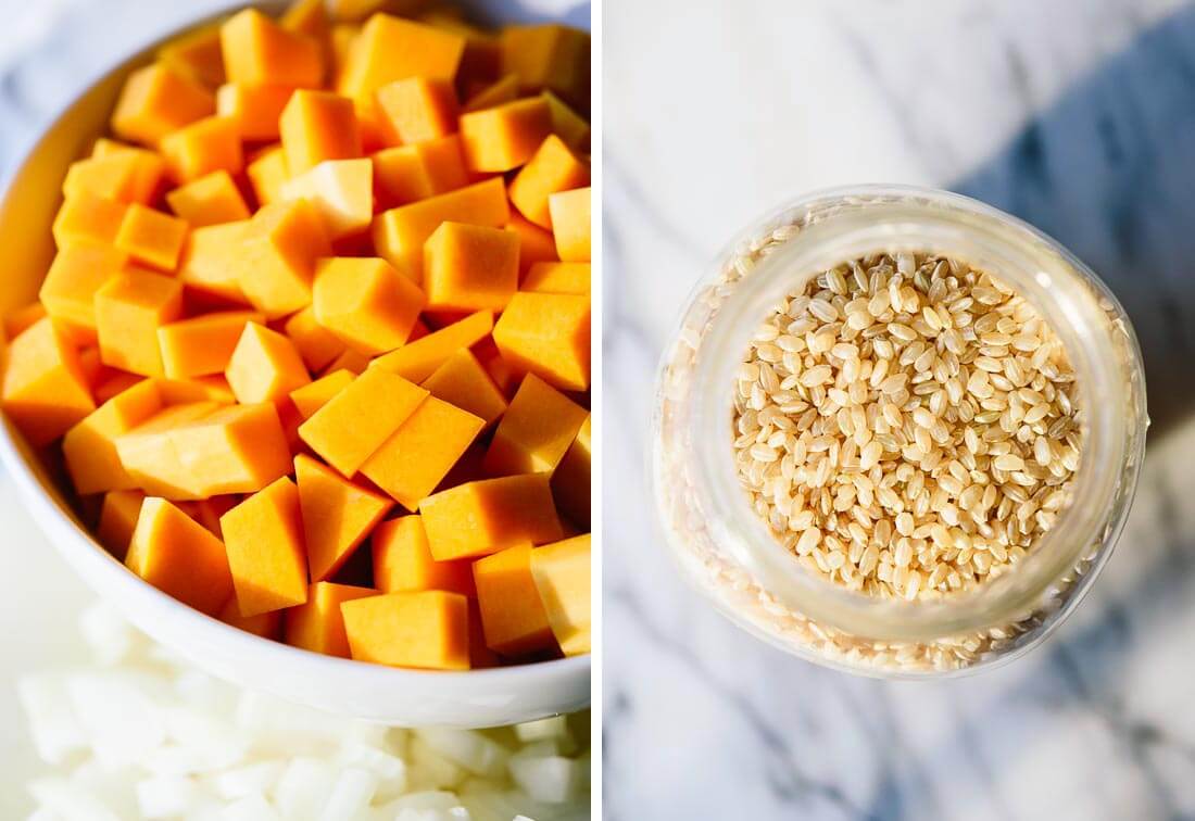 butternut risotto ingredients