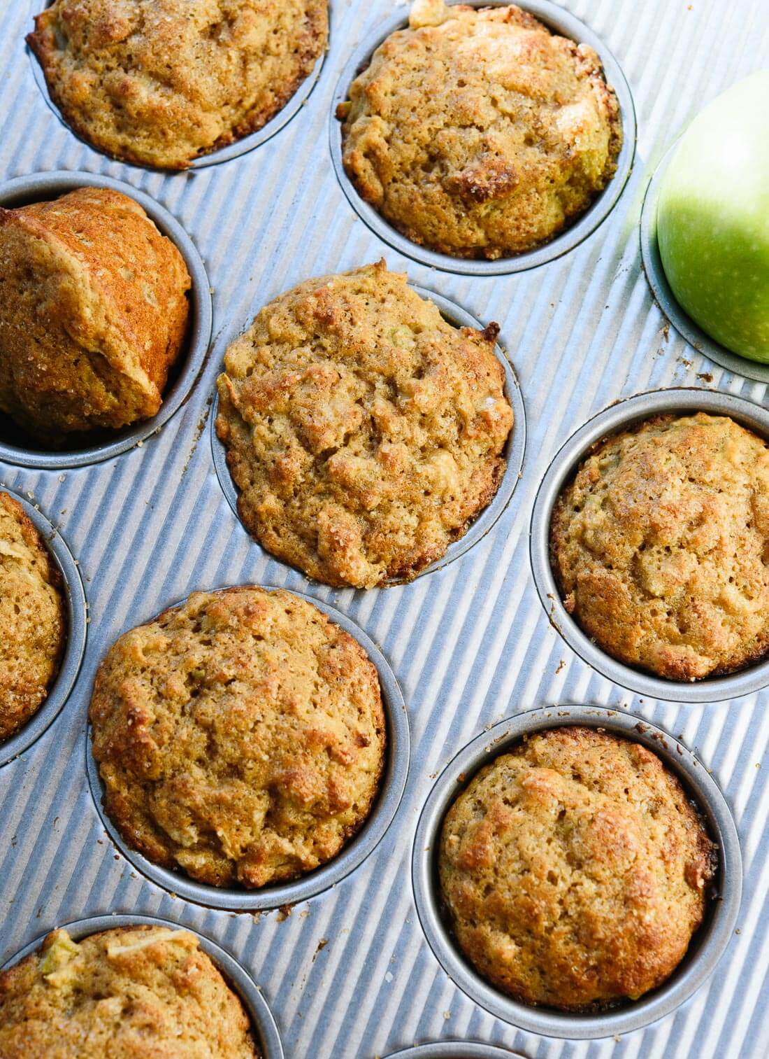 Healthy Apple Muffins.
