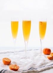 Sunny clementine French 75 cocktails - cookieandkate.com