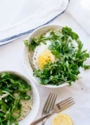 How to make savory steel cut oatmeal (a perfect way to use up leftover veggies on a busy weeknight!) cookieandkate.com