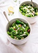 Massaged Broccoli Rabe Salad with Sunflower Seeds & Cranberries