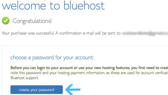 welcome to bluehost
