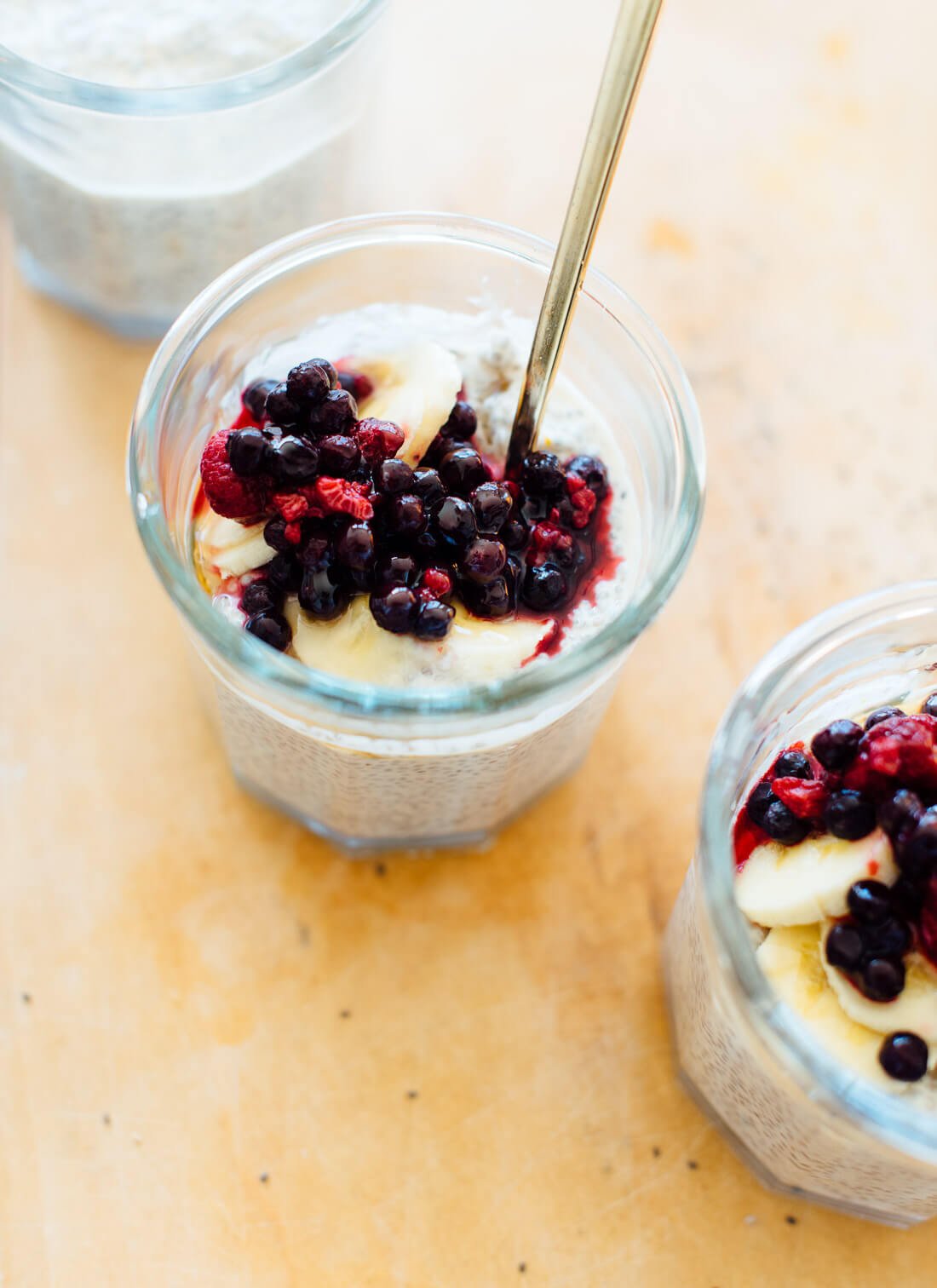 Ultra creamy vanilla-orange chia seed pudding is a nutritious and delicious breakfast or snack. Gluten free and easily vegan. cookieandkate.com