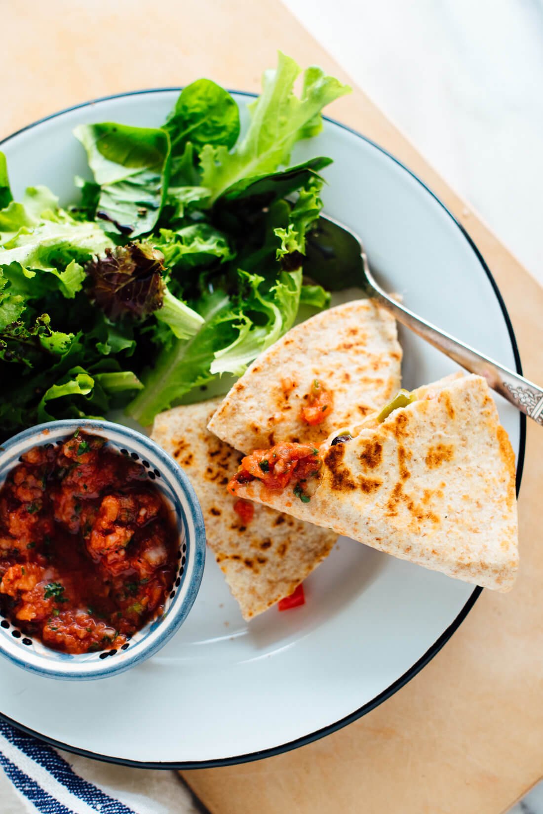 quesadillas for fast and healthy weeknight dinners