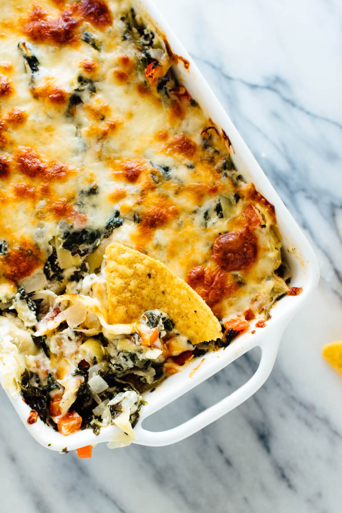 Baked Spinach Artichoke Dip Recipe - Cookie and Kate