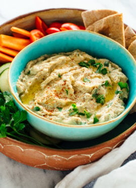 This baba ganoush recipe is the best! It's easy to make, too.