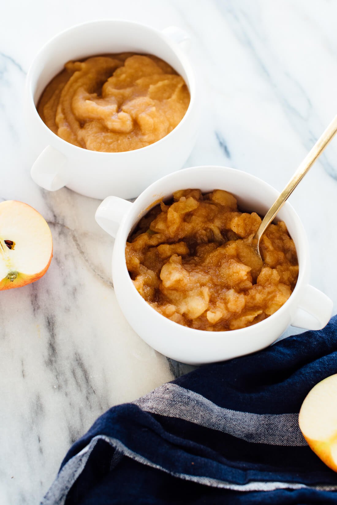 The best applesauce recipe—with options to make it chunky or smooth, whichever you prefer! 