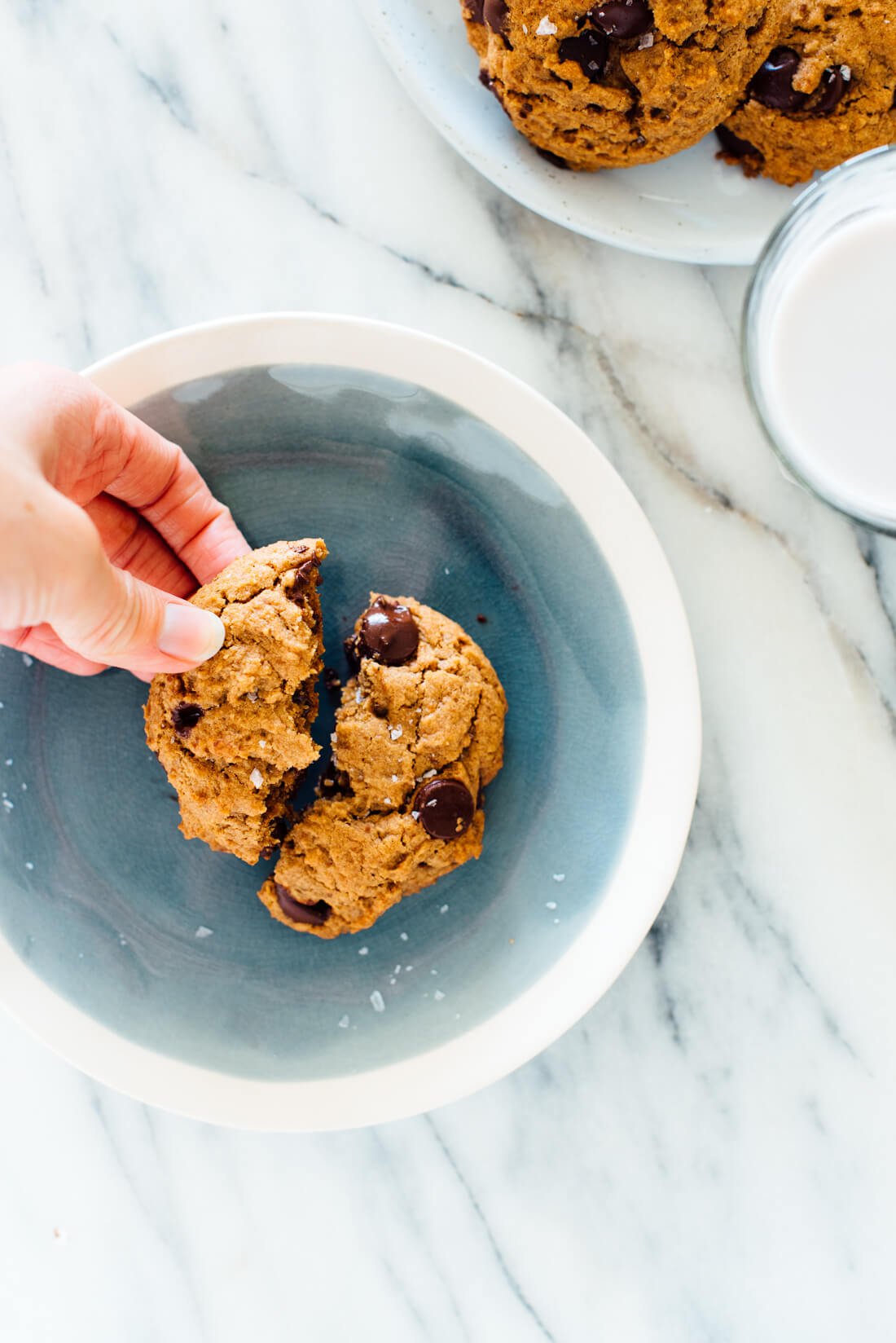 These incredible chocolate chip cookies are dairy free! You won't believe it.