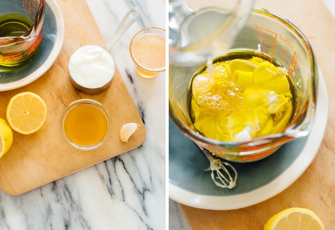 creamy yogurt-based honey mustard dressing ingredients
