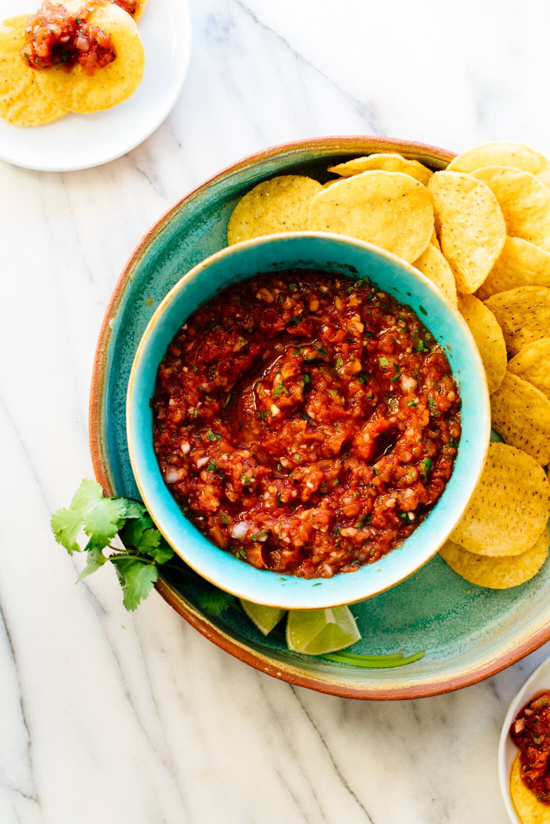 Best Red Salsa Recipe Ready In 10 Minutes Cookie And Kate