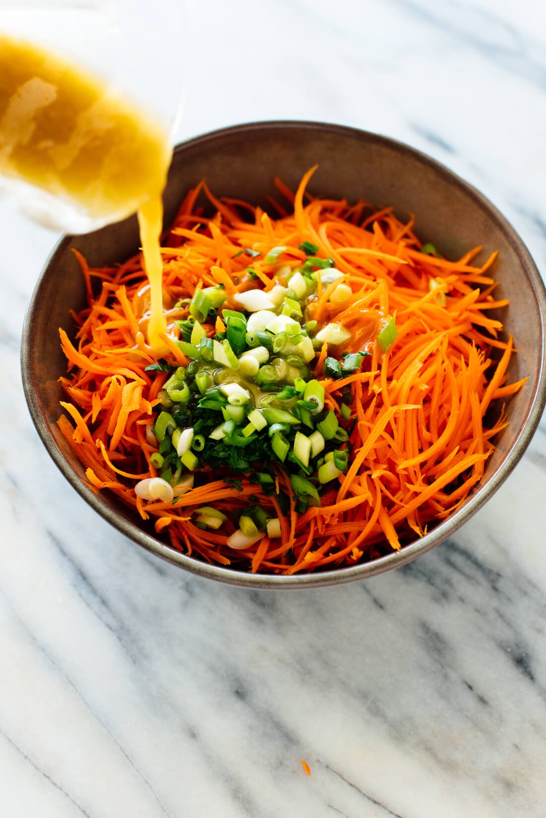 how to make French carrot salad