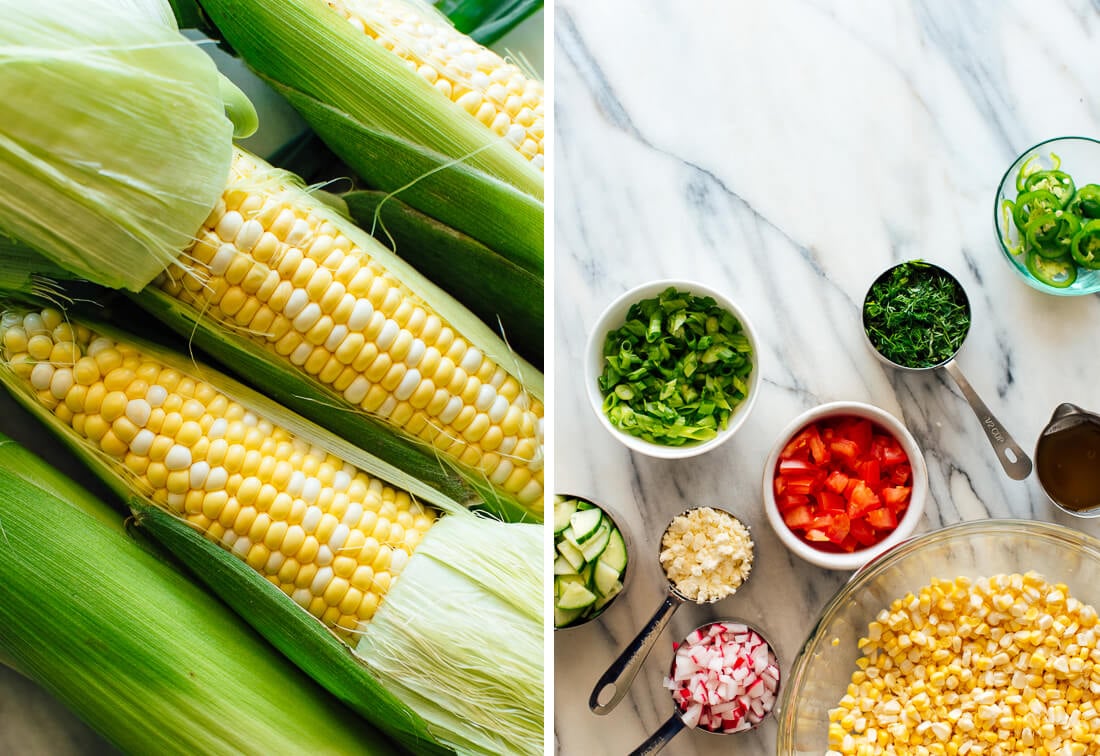 corn salad ingredients
