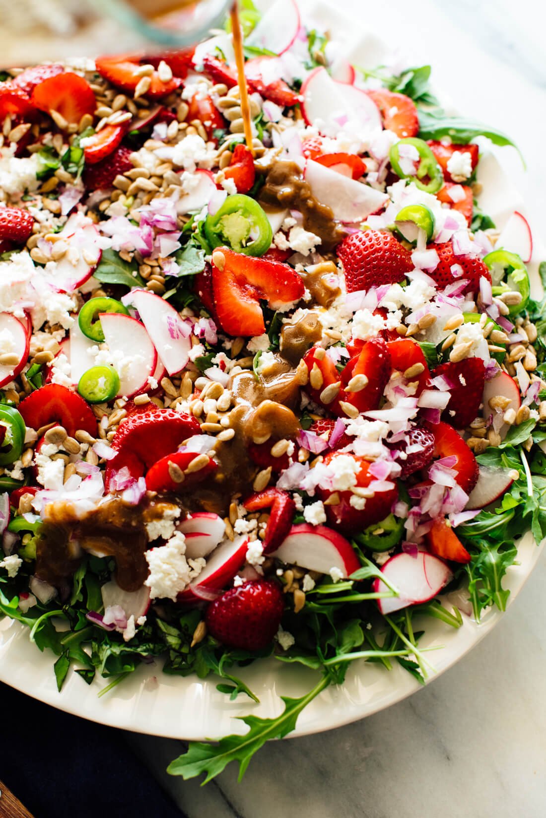 loaded strawberry salad recipe