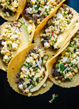 Sweet Corn and Black Bean Tacos recipe