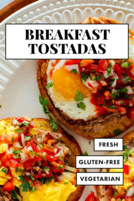 breakfast tostadas recipe