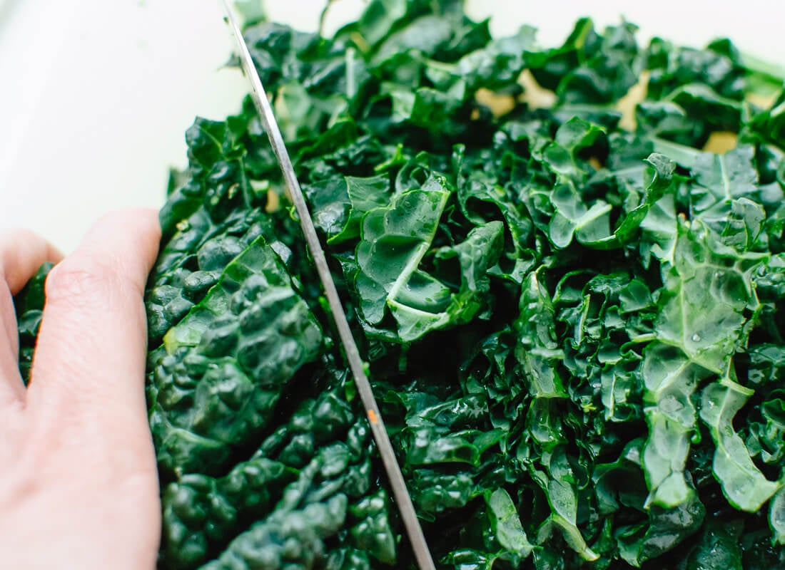 how to prepare kale salad