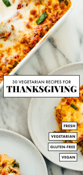 30 vegetarian thanksgiving recipes