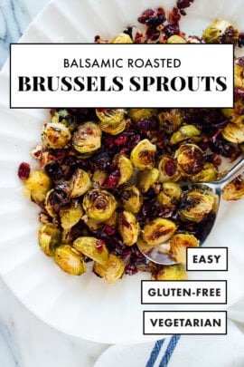 balsamic roasted brussels sprouts