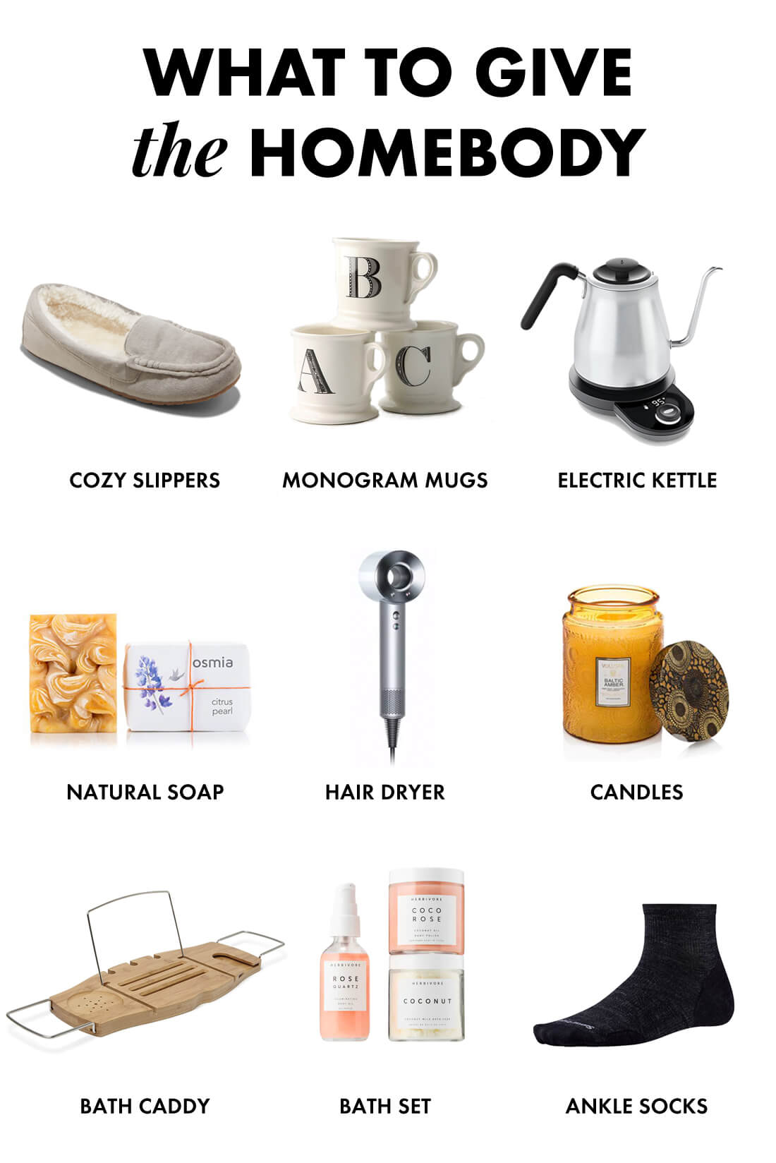 gifts for the homebody