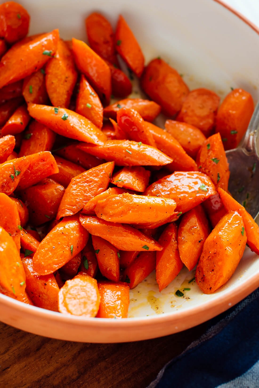 honey butter roasted carrots recipe