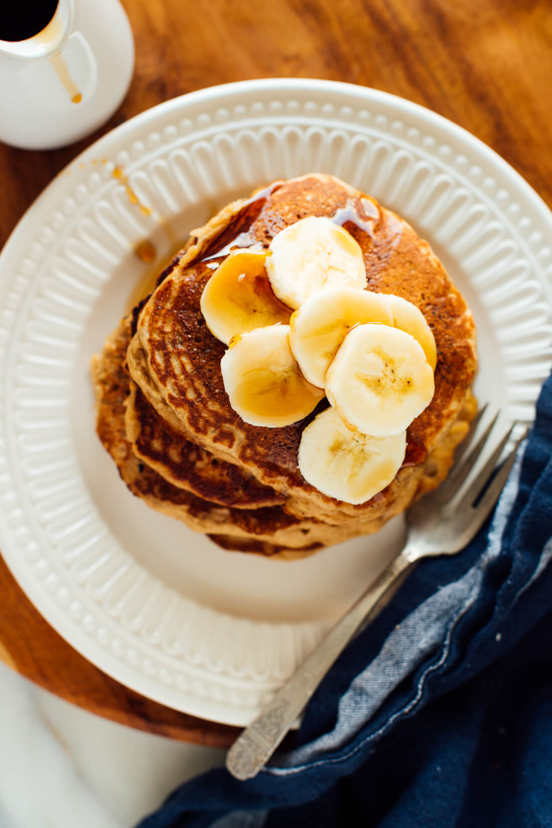 Whole Wheat Banana Pancakes Recipe Cookie And Kate Whole Wheat Banana Pancakes Recipe Cookie And Kate