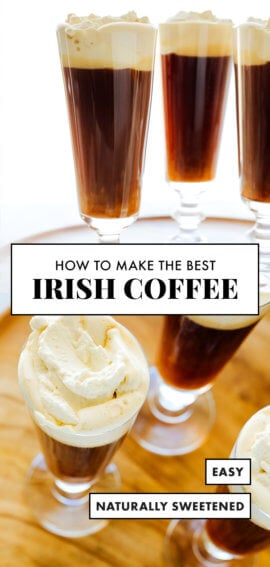 best Irish coffee recipe pin