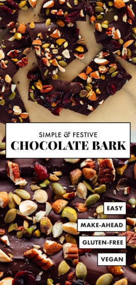 chocolate bark recipe