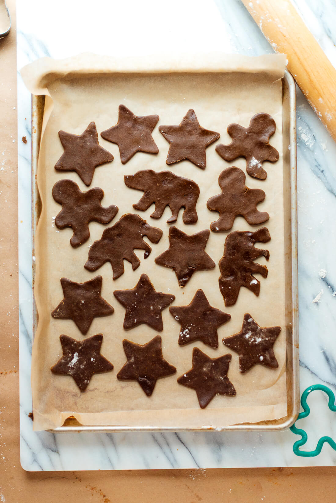Healthy gingerbread cookies recipe