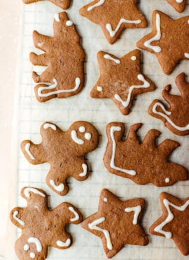 healthy gingerbread cookies recipe
