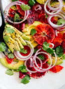 blood orange and avocado salad recipe-3