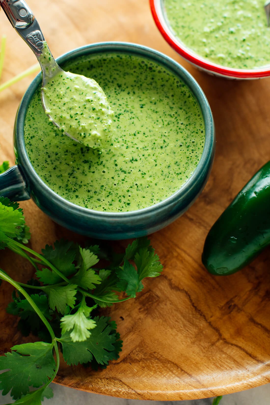Aji Verde (Spicy Peruvian Green Sauce)