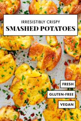 Crispy Smashed Potatoes | Cook & Hook