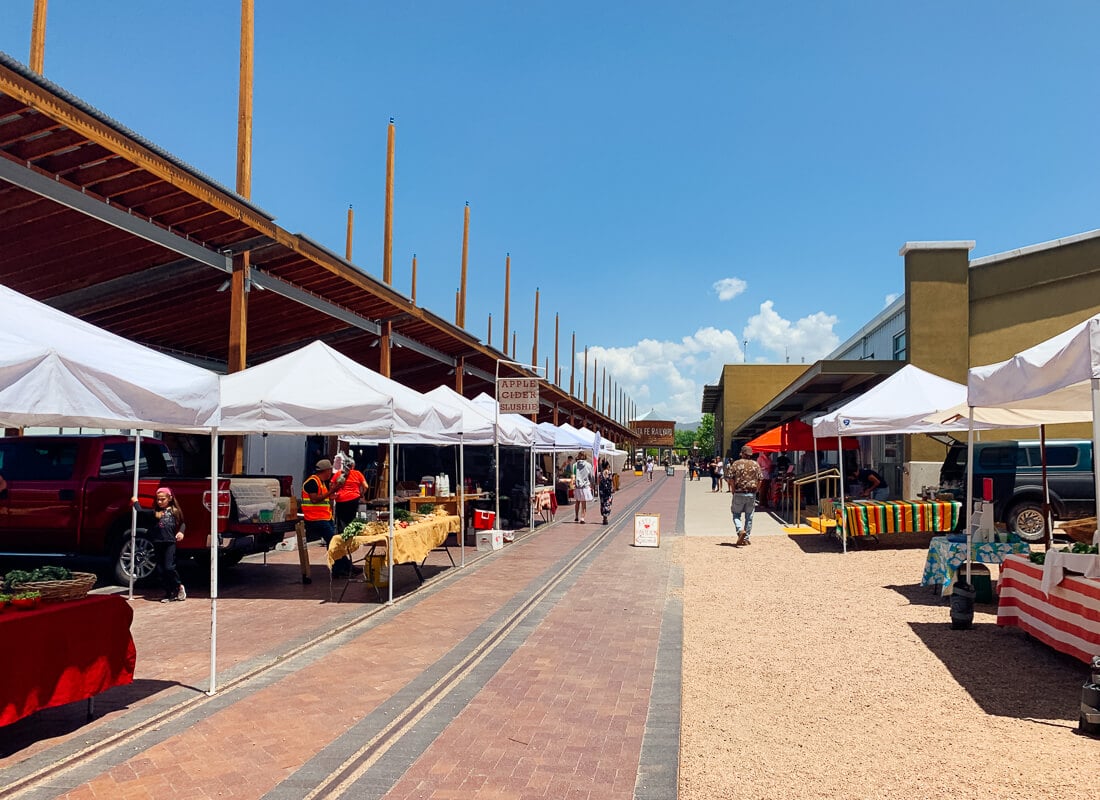 Santa Fe, New Mexico farmers' market