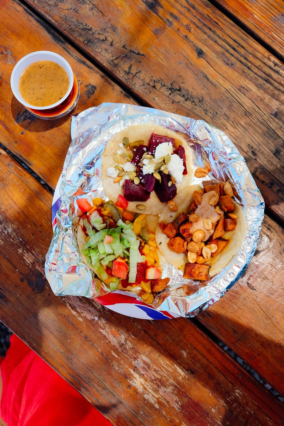 Tacos in Santa Fe, from the Santafamous Street Eats food truck