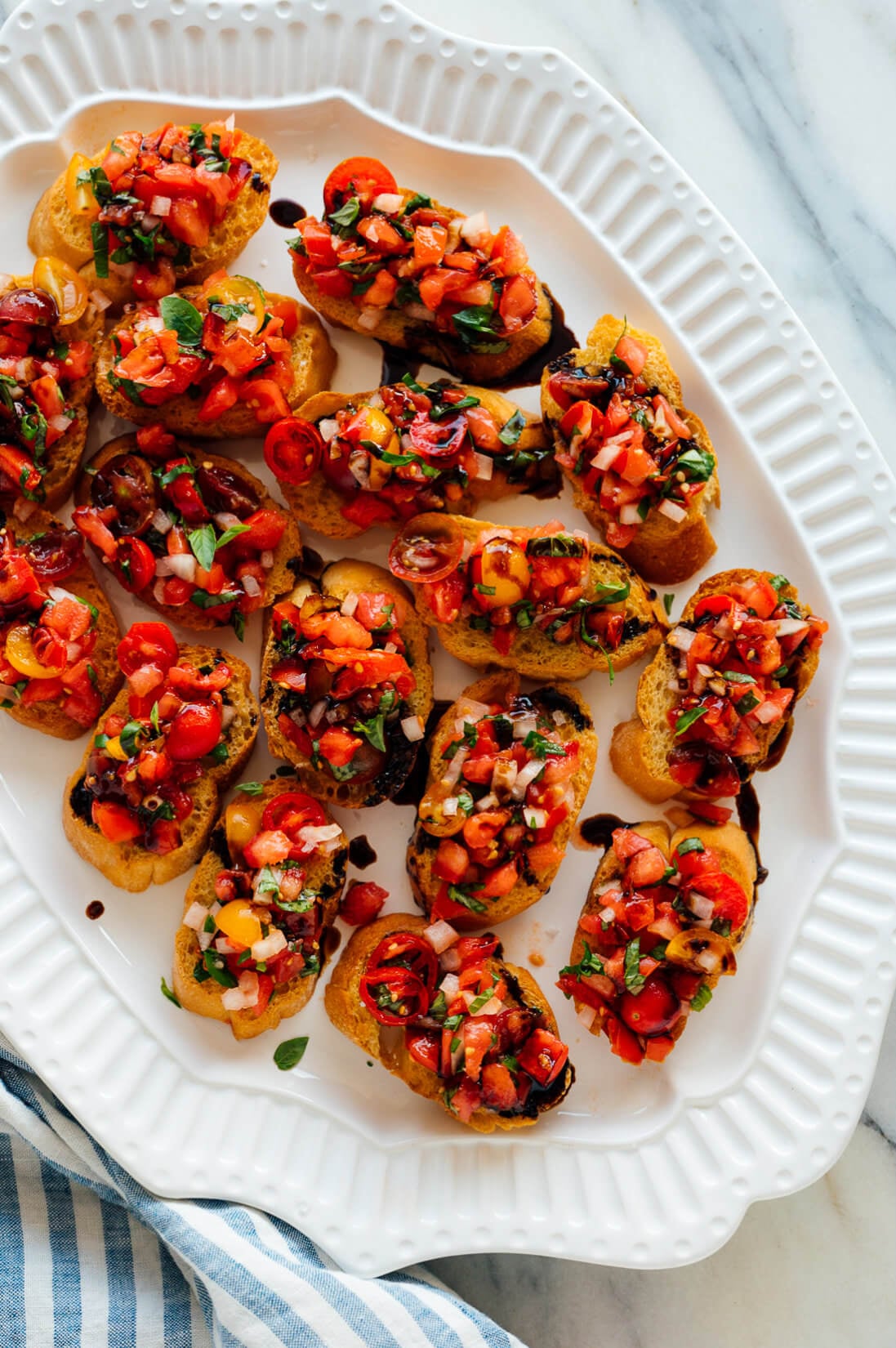 Tomato Basil Bruschetta Recipe - Cookie and Kate