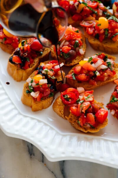 Tomato Basil Bruschetta Recipe - Cookie and Kate