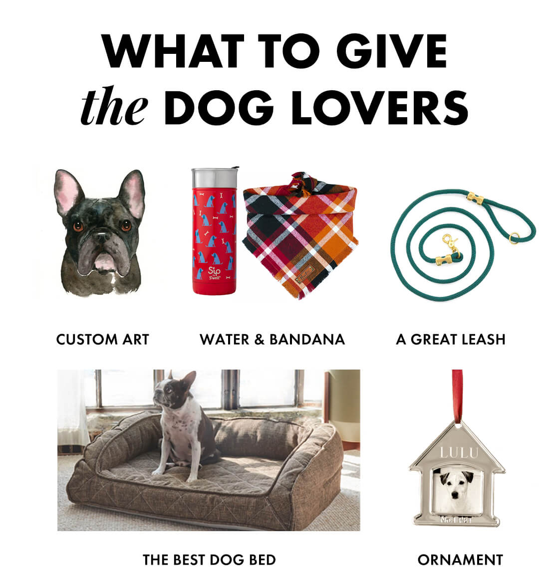 gift guide for dog lovers