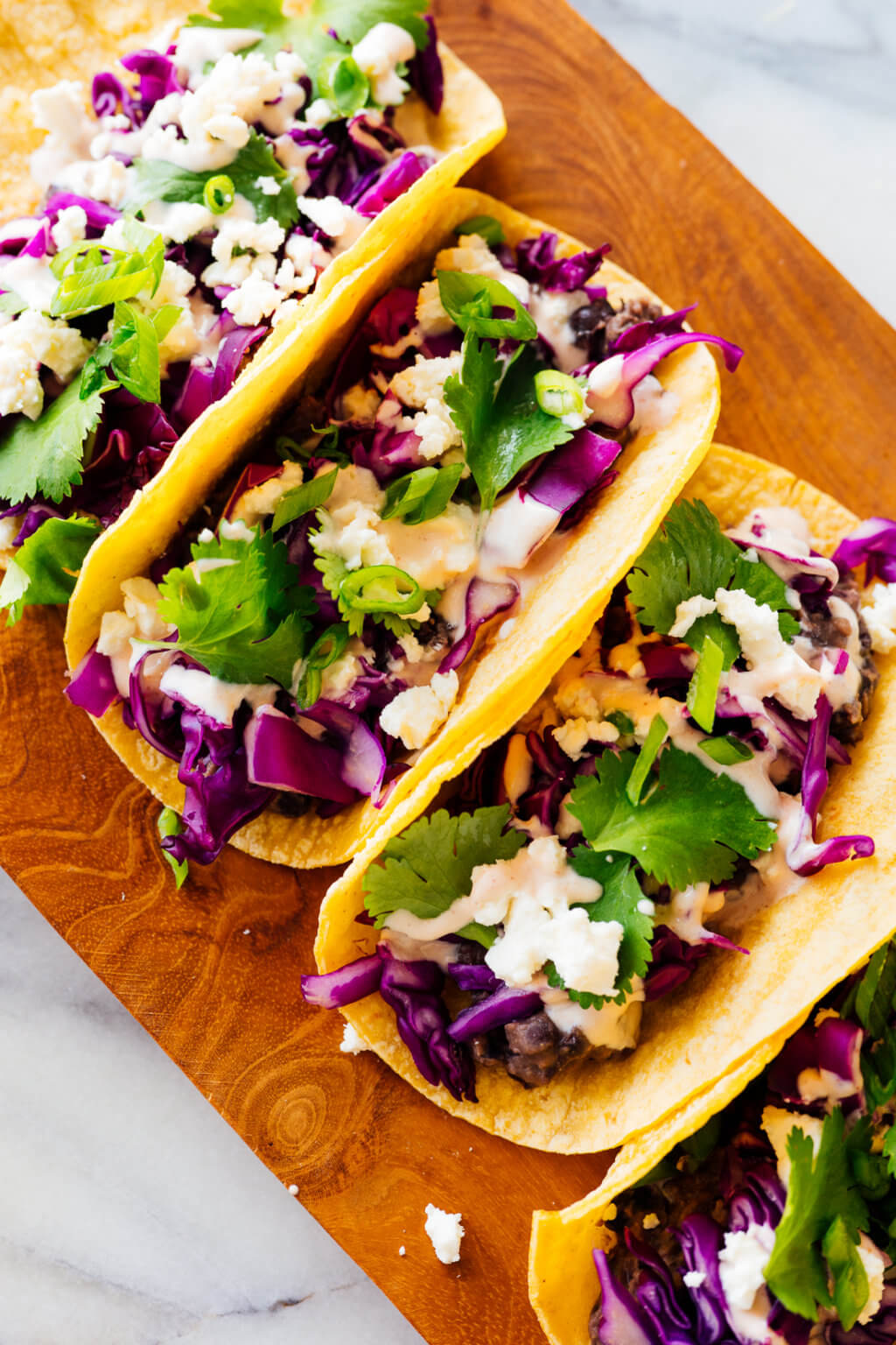 Easy Black Bean Tacos Recipe Cookie And Kate