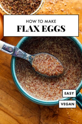 homemade flax egg alternative