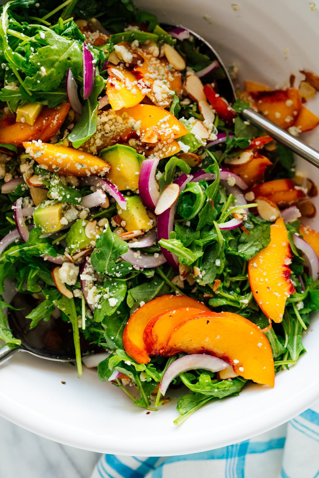 Erin's Peach & Avocado Green Salad - Cookie and Kate