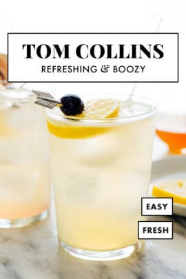 tom collins cocktail
