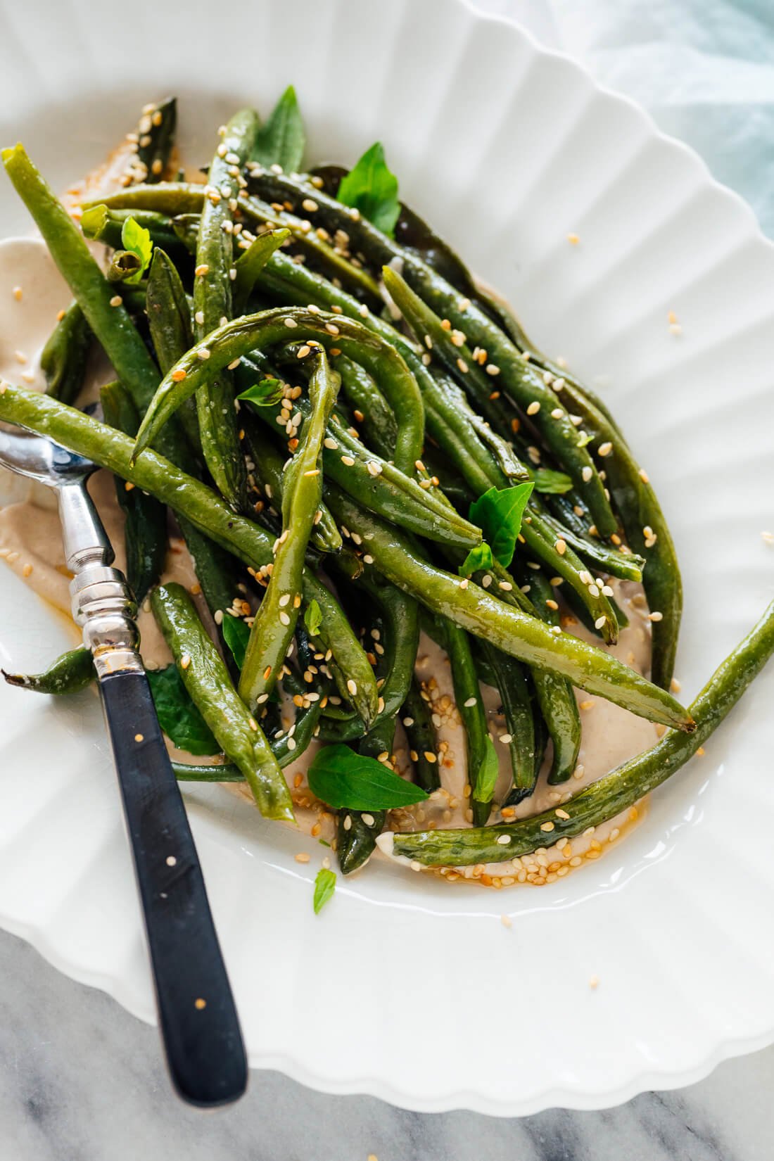 Perfect Roasted Green Beans