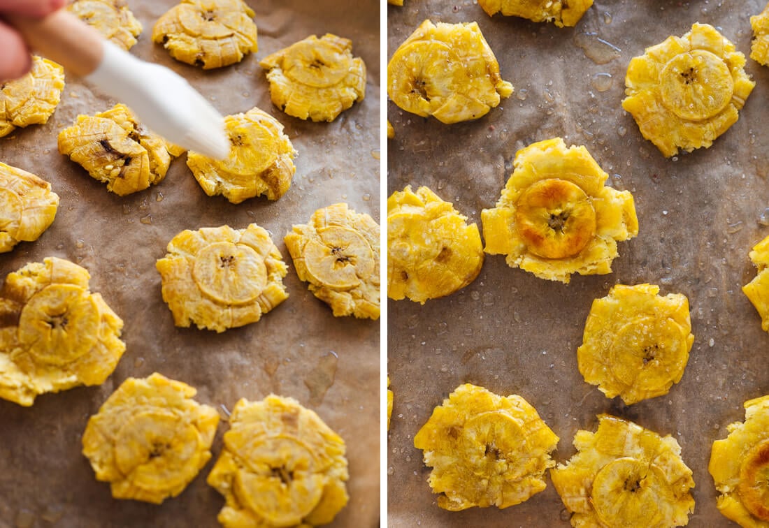 baked tostones
